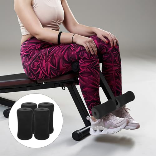 Operitacx 6pcs Foam Foot Pads Roller Cover Replacement para Máquina de Extensión de Piernas, Equipo de Gimnasio, 70x70x130mm, Accesorio para Entrenamiento en Casa miniatura 7