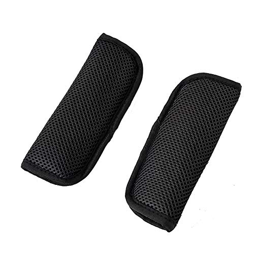 Seat Belt Shoulder Pad for seat Belt Strap Two Packs A Must Have for All Kids 2.5-3.8cm Blue Black Gray Pink