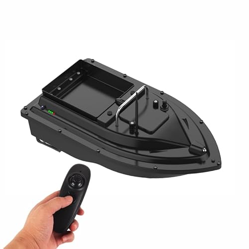 HawJReng Bait Boat, RC Fishing Boats, 300m/328Yards Range Remote Control Boat, 4.4lbs Load Capacity, Dual 5200mAh Battery & Motor System for Long-Range Fish