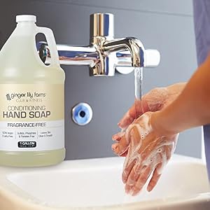 Ginger Lily Farms Club & Fitness Hand Soap, 128oz, Fragrance Free — photo 5 of 6