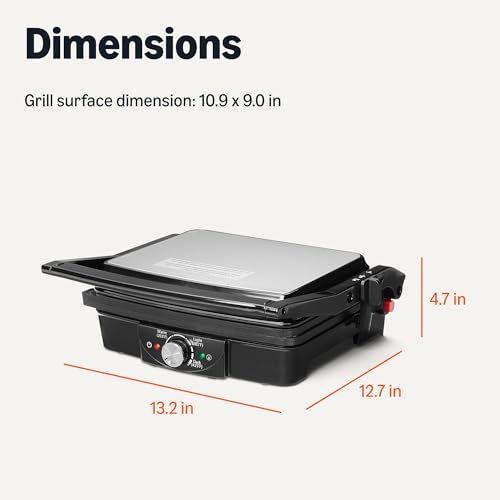 Amazon Basics Panini Press & Indoor Grill thumbnail 5