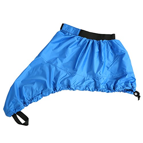 Ejoyous Kayak Spray Skirt,Universal Adjustable Sport Water resistants Nylon Kayak Spray Skirt, Deck Sprayskirt Cover, Canoe Spray Skirt Water Sports Accessories (Blue S)