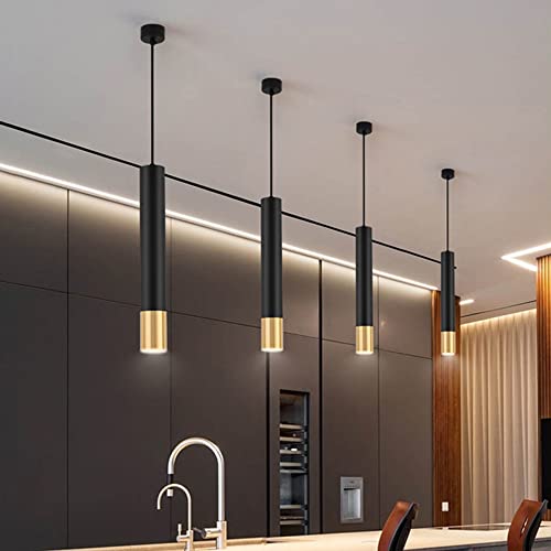 Creative long tube lights black single avec éclairage led directionnel