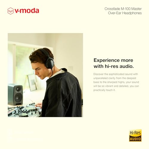 V-Moda Crossfade M-100 Master Over-Ear Headphone - Matte Black by V-Moda - Image 2