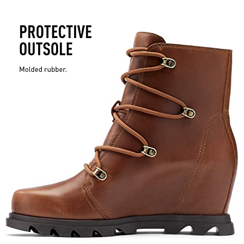 Sorel Women's Joan of Arctic Wedge III Lace Boot — Waterproof Suede Wedge Boots4