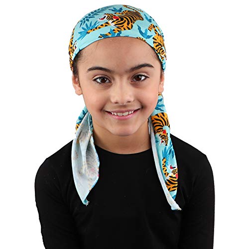 Printed Headscarf for Kids Pretied Cancer Cap
