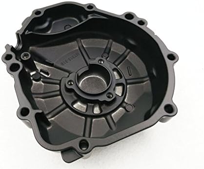 XKH- Engine stator cover Compatible with 2005 2008 Suzuki GSX R 1000 Crankcase Left Black [B010WL9GEC]