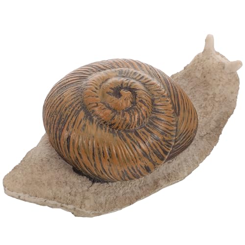 HOMSFOU Schlüsselfelsen aus Harz Gartendeko Schlüsselversteck für Draußen Wetterfeste Schlüsselbox in Steinoptik mit Geheimfach für Ersatzschlüssel