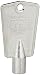 Refrigerator Freezer Door Key Pentagon Shape New OEM Whirlpool, Kenmore, Amana, Sears