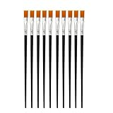 10 Uds Pinceles Pintados a Mano Pinceles Arte Juegos Nylon Hair Tist Pinturas acrílicas para Aceite Acrílico Acuarela Acuarela Set Pintura al óleo
