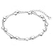 Produktbild Glanzstücke München Damen-Armband Herzen Sterling Silber 36 + 3 cm 2-reihig - Armkettchen Herzen doppelt Silberarmketten Herzen Herzarmband Freundschaftsarmbänder