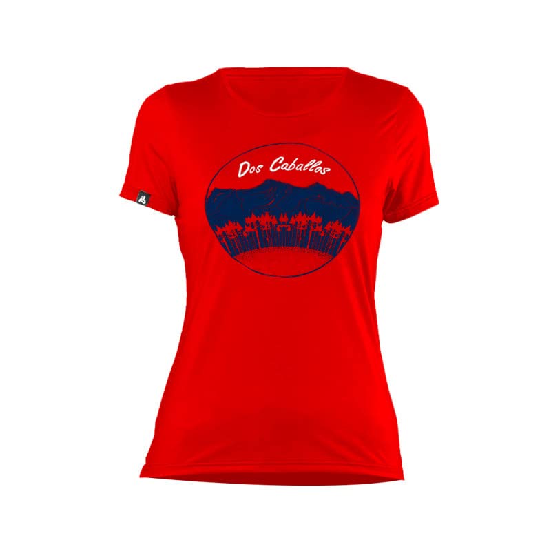 Dos Caballos Bike Shirt Short Sleeve Red