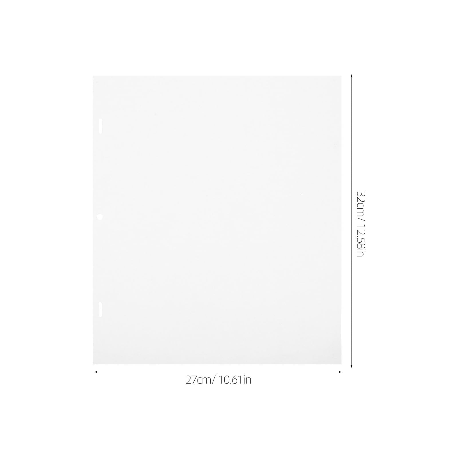 Cabilock Animationspapiere Dünnes Transparentpapier zum Nachzeichnen Weiß Papier 200 Blatt 32x27cm mit Löchern für Kunst und Farbige Digitale Animationsarbeit für Hobbyisten und Profis