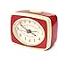 Kikkerland AC14-RD Classic Alarm Clock, Red