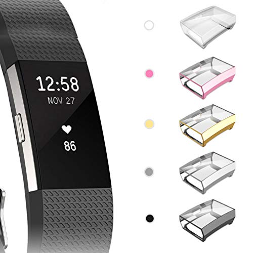 Carcasa de pantalla completa para Charge 2 y cubierta de reloj inteligente 5