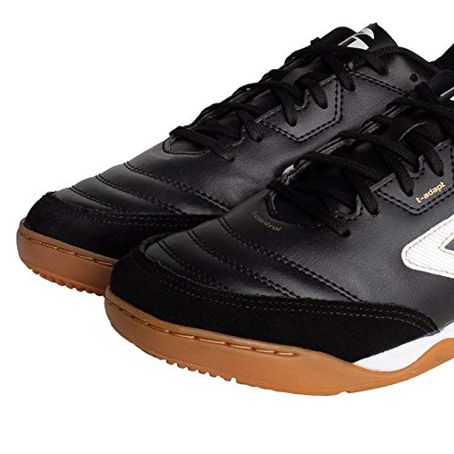 Chuteira Topper Maestro TD III Futsal, Masculino, Preto/Branco, 42