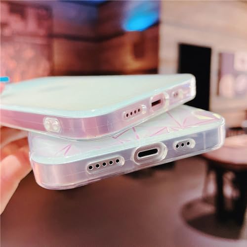 Coque silicone Samsung A71 4G effet laser aux reflets irisés