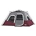 CORE 6 Person Instant Cabin Tent (Wine)