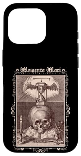 Memento Mori �S�V�b�N�X�J�� �����v ���� �_�[�N�A�J�f�~�[ �X�}�z�P�[�X iPhone 16 Pro �p