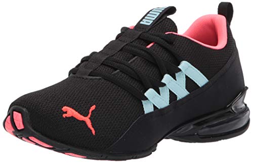 PUMA Women's RIAZE PROWL Sneaker, Puma Black-Ignite Pink-Aquamarine, 7 by PUMA - Used condition - US$33.60