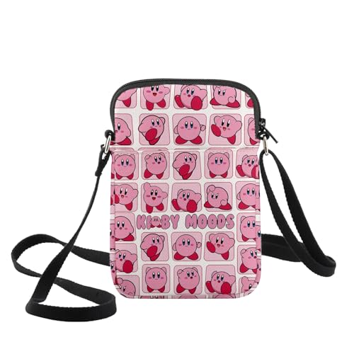WZMPA Kawaii Cartoon Crossbody Bag Game Lover Gift Cartoon Video Game Shoulder Bag Cartoon Merchandise