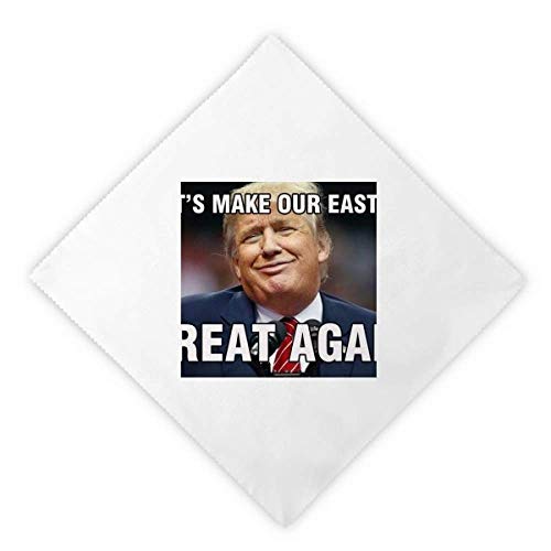 Servilletas de tela con parodia de Trump para cena y almuerzo, pack de 2 de DIYthinker 2