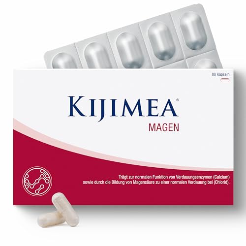 Kijimea® Magen – das neue Produkt von Kijimea® für den Magen mit Calcium und Chlorid - laktosefrei, glutenfrei - 80 Kapseln