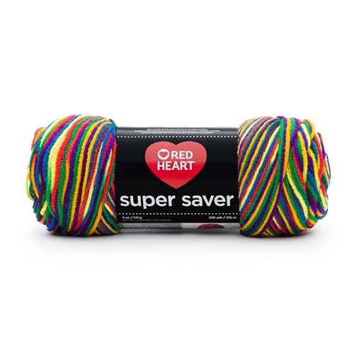 RED Heart 66399 Super Saver Yarn, Mexicana Print