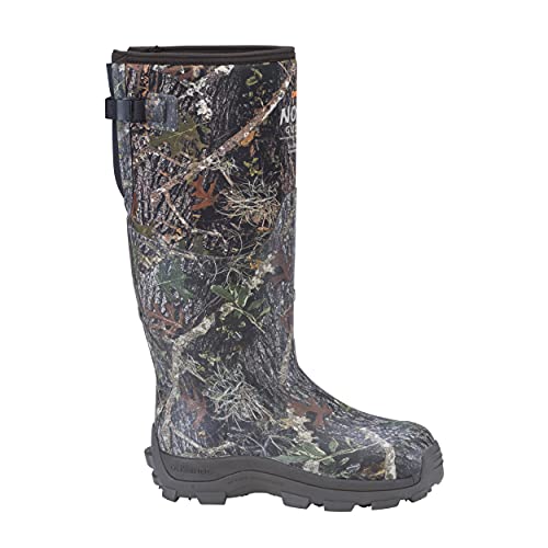 Dryshod Men's NoSho Gusset XT Extreme Cold-Conditions Hunting Boot | Insulated | Waterproof | Full Camo | NSGX-MH-CM4