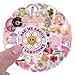 110 PCS Pink Funny Stickers for Adults, Meme Stickers for Women Teens, Waterproof Vinyl Sticker for Wate