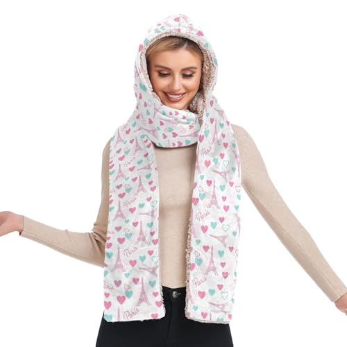 Bonnet d'hiver chaud à capuche femme pour ne plus jamais oublier vos gants