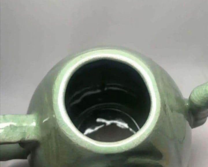 高麗青磁 筍水注 水差し 煎茶 茶道具 陽刻 インテリア