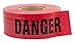 CH Hanson 16031 500 feet Red Danger Reinforced Barricade Tape 5 mil