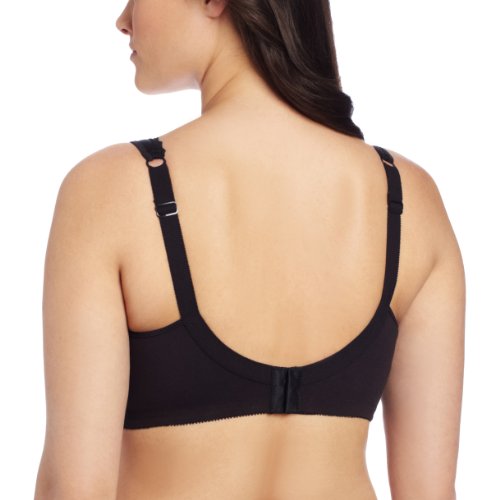 Carnival Womens Cotton Camisole Bra, Black, 38C #TOP1