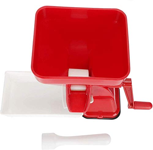 Tomatenpers, eenvoudig handmatig sappen Tomatenzeef, invoerinlaat met grote capaciteit Slijtvaste tomatenpers Sausmaker, tomatenvoedselzeef voor fruitgroenten Tomatensaus Salsa - Image 4