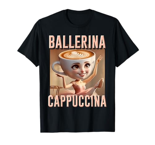 Niño Internet Meme Hilarante AI Monstruo Bailarina Capuchina Camiseta