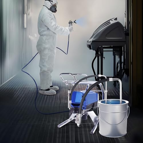 VEVOR Ensemble tuyaux de pulvérisation de Peinture sans air, 2 pcs, kit tuyaux d'aspiration et de Conduite de Reflux en Alliage d'aluminium et en Caoutchouc, pour pulvérisateurs de Peinture sans air – vue 8