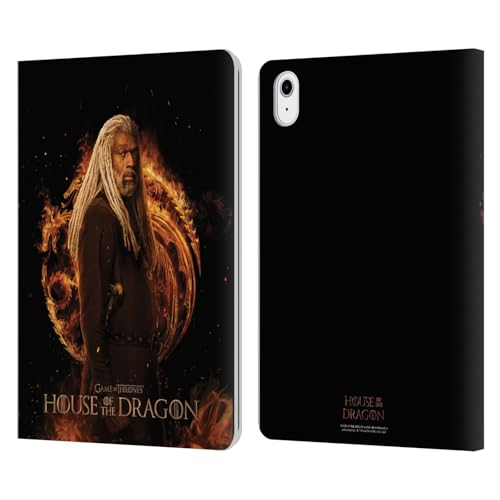 Protection iPad Air 11 cuir House of The Dragon Corlys au design premium et finitions soignées