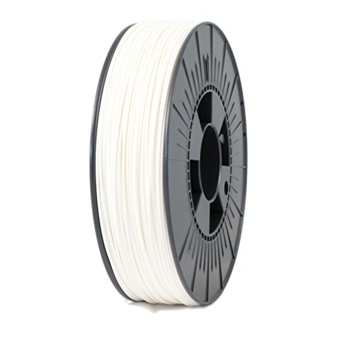 ICE Filaments ® Filamento PLA, 1,75 mm, 0,75 kg, 195° C - 215° C, blanco maravilloso