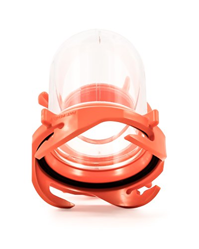 Camco 39857 RhinoFLEX Abwasserschlauch, 90 Grad, schwenkbar, transparent