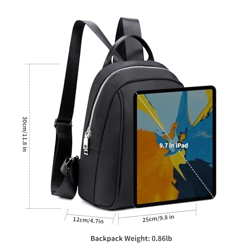 HOMIEE Backpack Women, Anti-Theft Rucksack Bag for Women, Lightweight Fashion Backpack School Bag Travel Backpack for Commuting Work Weekend Daily Valentine's Day - Image 5