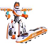 Hitatol Children's Toy Transformation Robot high-Speed Rail Subway Train Toy Deformation transformerss Combination Robot