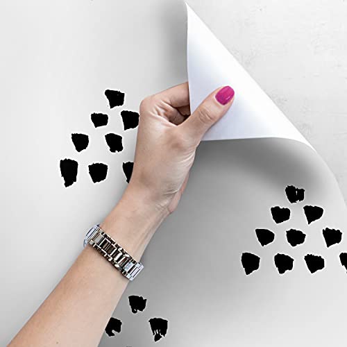 Papier Peint Latex Motif Géométrique Simple Décoration Moderne - 4