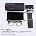 AI Translation Glasses, Smart Glasses Powered by ChatGPT, Photochromic Lenses, Support 169 Languages, Real-Time Translation via APP, Bluetooth Glasses for Men & Women, Meeting Travel Trade(Pink)