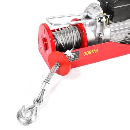 Polipasto eléctrico SCITOO 1500lbs para taller miniatura 4