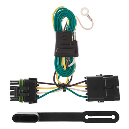 CURT 55315 Vehicle-Side Custom 4-Pin Trailer Wiring Harness, Fits Select GMC C1500, C2500, C3500, K1500, K2500, K3500