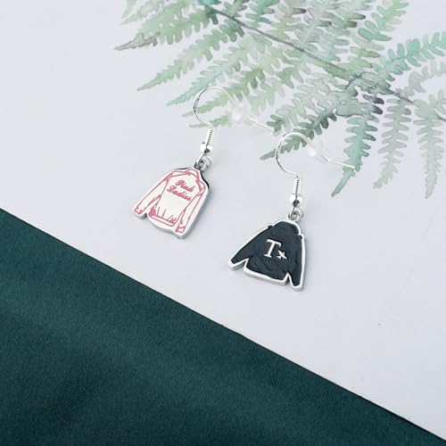 KEYCHIN Danny Musical Earrings Danny And Sandy Fans Gifts T Bird Pink Lady Jewelry Earrings Musical Merchandise3