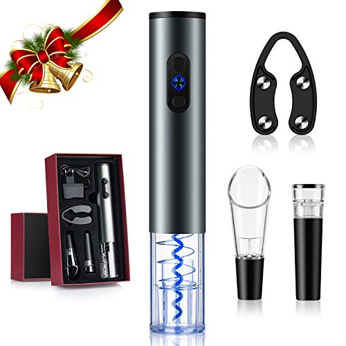 Preisvergleich Produktbild LDB Flaschenöffner elektrischer schnurloser, professioneller automatischer Haushaltsvakuumweinstopper-Papiermess... Partyartikel Rezeption Weihnachten