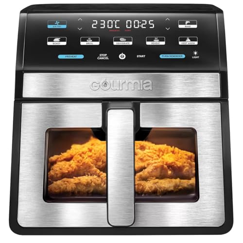 Gourmia GAF858 7.5L Air Fryer with Window & Light — view 7
