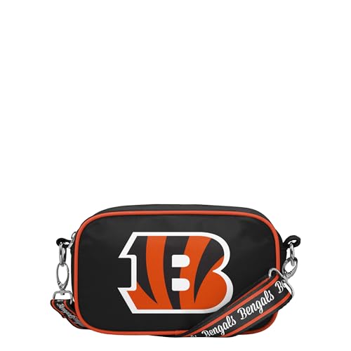 FOCO Cincinnati Bengals NFL Team Logo Crossbody Bag